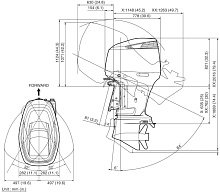 Лодочный мотор Сузуки DF 250 APX