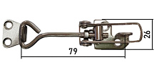 Замок защелка 79х26 мм., регулируемая