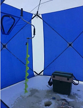 Палатка для зимней рыбалки КУБ 4х2х2,15 м.