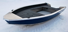 Лодка алюминиевая ВиндБот 4.5 EVO Fish (S транец)