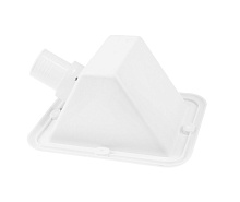 Горловина заливная для бензина, в боксе, 38 мм., пластик