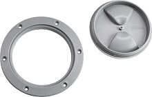 Лючок палубный 102 мм, серый, Osculati