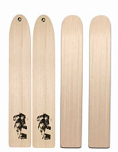 Лыжи охотничьи Таежные деревянные 150х23 см (Маяк)