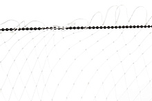 Подсачек складной телескопический, 2 м. леска