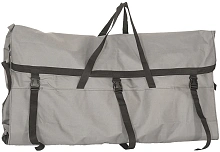 Надувная моторная лодка ПВХ Лоцман 300 ЖС (жесткая слань), синий/черный