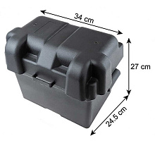 Бокс для аккумулятора 34х24,5х27 см (внутр. 26х18х20 см)