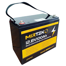 Аккумуляторная батарея Mirtek LiFePO4, 12.8 V, 100 Ah
