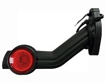 Фонарь габаритный правый FT 140 F P LED, на резиновой ножке, трёхцветный