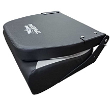 Кресло складное Триера, белый/черный