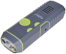 Фонарь Kilnex VOLT с ручным генератором (динамо машина), RADIO и SIREN-ALARM