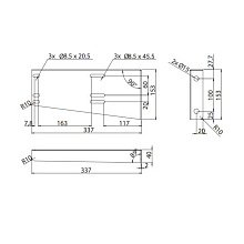 Крепление ящика Daken, 88412