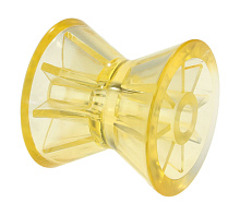 Ролик носовой L-95 мм., D-92 мм., d-14 мм. желтый.