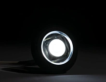 Фонарь габаритный FT 074 B LED, 12-24 В, белый, встраиваемый