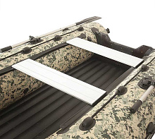 Надувная лодка ПВХ Ковчег 340 НДНД, камуфляж пиксель, комплектация МАКС