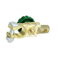 Клемма аккумулятора с винтовым зажимом, SBT010 (с выключателем массы).