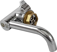 Складной кран-смеситель Marine Rocket для горячей и холодной воды, хромированная медь