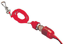 Аварийный шнур-выключатель, красный корпус