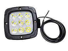 Универсальная светoдиодная рабочая фара FT-036 LED, 9 диодов, 13,5 Вт, 1800 лм, 12/54 В