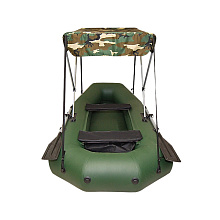 Тент-крыша с "У"-образным каркасом для лодок длиной 290-310 см.