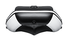 Надувная лодка Ривьера Максима 3800 СК "Комби" светло-серый/черный