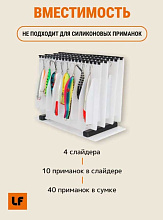 Сумка (ящик коробка) для хранения приманок, воблеров и блесен на 40 шт.
