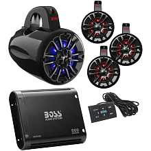 Аудиосистема BOSS BPS4B на таргу, MRWT40RGB.4, 500 Вт