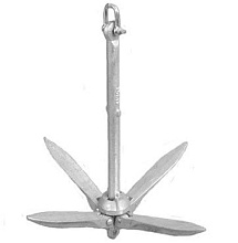 Якорь кошка от 1.4 до 15 кг., складной