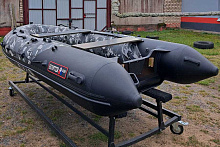 Надувная лодка ПВХ Хантер 350 ПРО (камуфляж), Б/У 2023