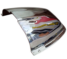 Крышка вентиляционная 150х145х57х1.3 мм., нерж.