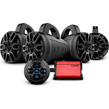 Аудиосистема DS18 MP4TP.4A на таргу, 600 Вт
