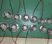 Огонь подводный cветодиодный, 9 Вт