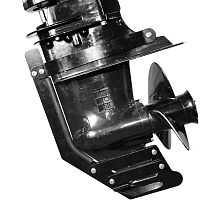 Защита редуктора для Suzuki DT9.9A/15A, DF8A, DF9.9B, DF9.9A/15A/20A, базовая, черная