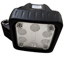 Фара рабочего света LED, 6 диодов, 19 Вт, 1500 лм, 12-24 В, широкий свет