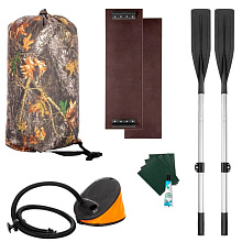 Надувная лодка ПВХ Шкипер 280, зеленый