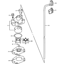 Водяной насос Suzuki