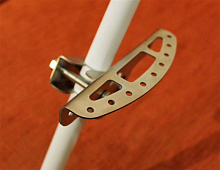 Площадка для блесен поворотная 125 мм. с металлическим хомутом