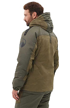 Костюм зимний Хантсмен Горка-Люкс -25°С, хаки (ткань Breathable Camo)