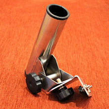 Держатель удилища с креплением в Т-паз поворотный (нерж.), арт. RR0900