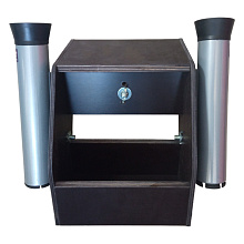 Подставка под эхолот с двумя держателями удилища, ликпаз Патриот № 15