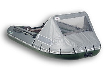 Носовой тент в сборе для лодки РИБ Стел R-375 (ПВХ 470)