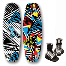 Вейкборд AirHead RADICAL с креплениями для ног VENOM