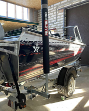 Направляющие для прицепа с чехлами (130 см., усиленные на раму 60 мм.)