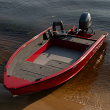 Лодка алюминиевая ВиндБот 4.6 EvoFish