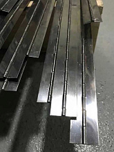 Петля рояльная АРТ 8321, 2000х32х0,7 мм, без отверстий, нержавеющая сталь