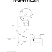 Переключатель скоростей Minn Kota SWITCH, 5 вперед / 3 назад, 2064028