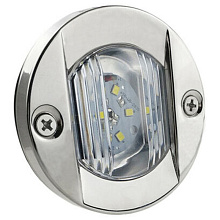 Огни кормовые врезные LED, белый, 2,2 Вт, 12 В, Ø 75 мм (комплект из 4 шт.)