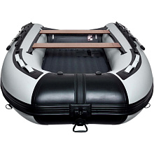 Надувная лодка ПВХ СМарин Air Max 330, серый/черный