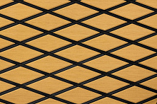 Палубное покрытие EVA, 1900х700х6 мм., самоклеющееся, золотисто-желтое, тип "D"