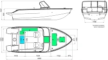 Катер ВиндБот 4.6 DC EvoFish