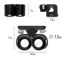 Подстаканник для лодки LODFORT на Т-паз (2 предмета)